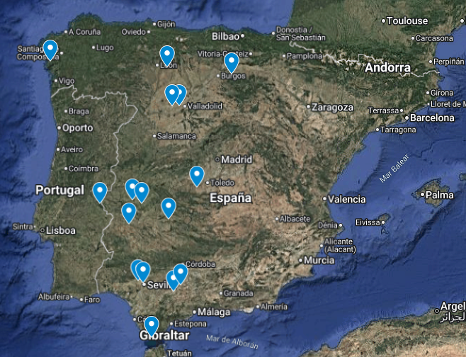 LOCALIZACIONES PROSPECTADAS